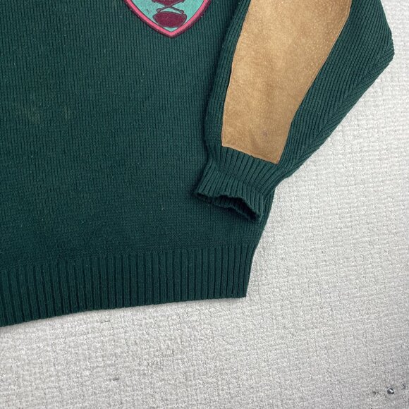 Vintage Club International Mens Size S Sweater Duck Hunting Club Grandpa *Read* - Picture 5 of 16